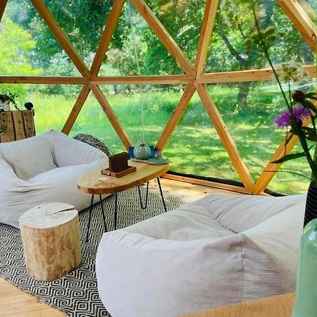 Dome Insolite Lichen Jacuzzi Et Petits-Dejeuners Inclus Gondrin Ngoại thất bức ảnh