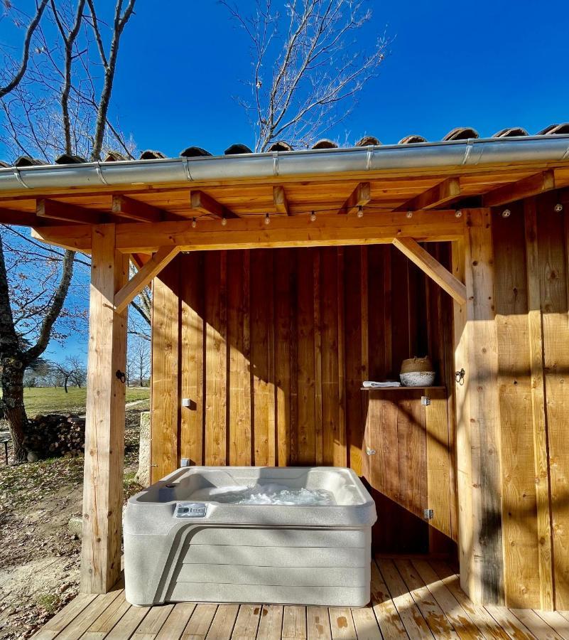 Dome Insolite Lichen Jacuzzi Et Petits-Dejeuners Inclus Gondrin Ngoại thất bức ảnh